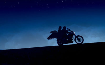 Motorcycle With Wings